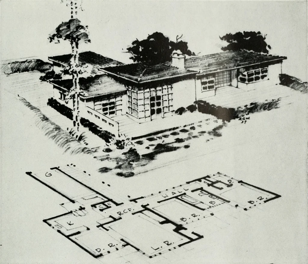 An illustration from Architect and engineer, 1905, leaf 220