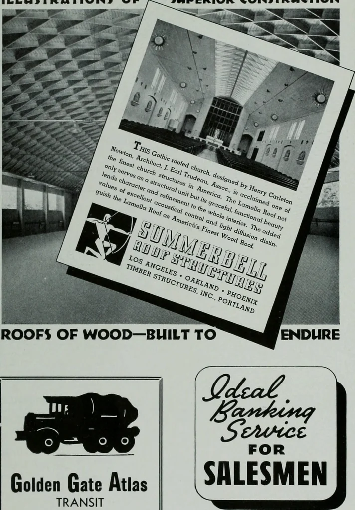An illustration from Architect and engineer, 1905, leaf 235