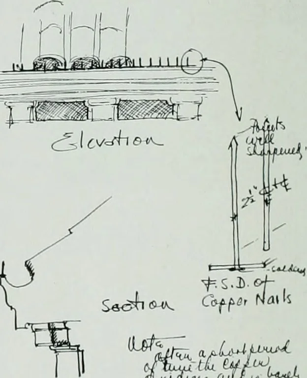 An illustration from Architect and engineer, 1905, leaf 251