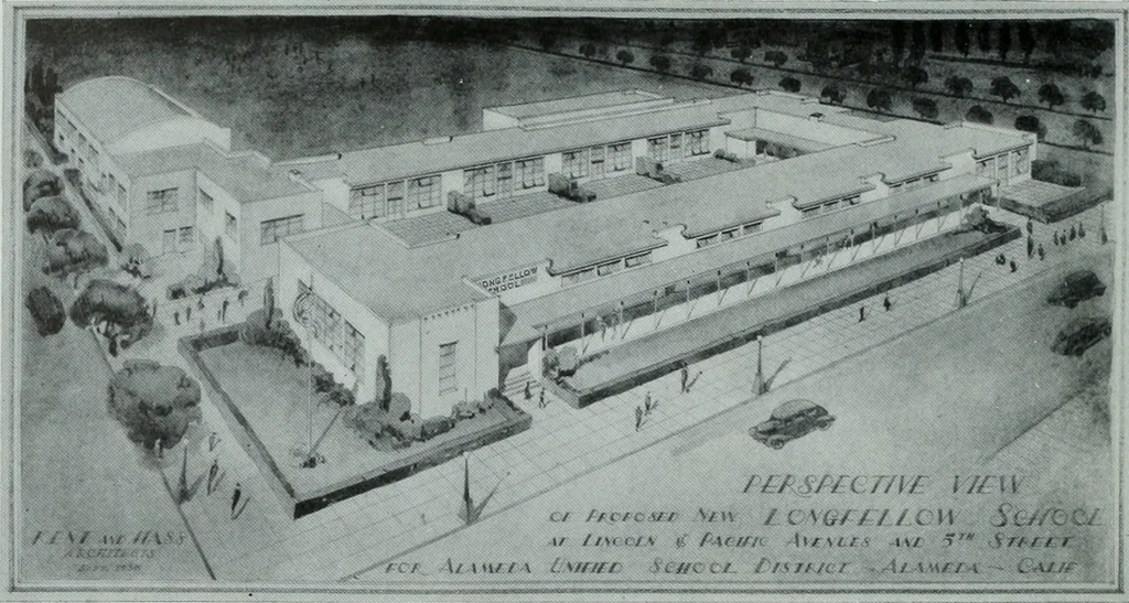 An illustration from Architect and engineer, 1905, leaf 263
