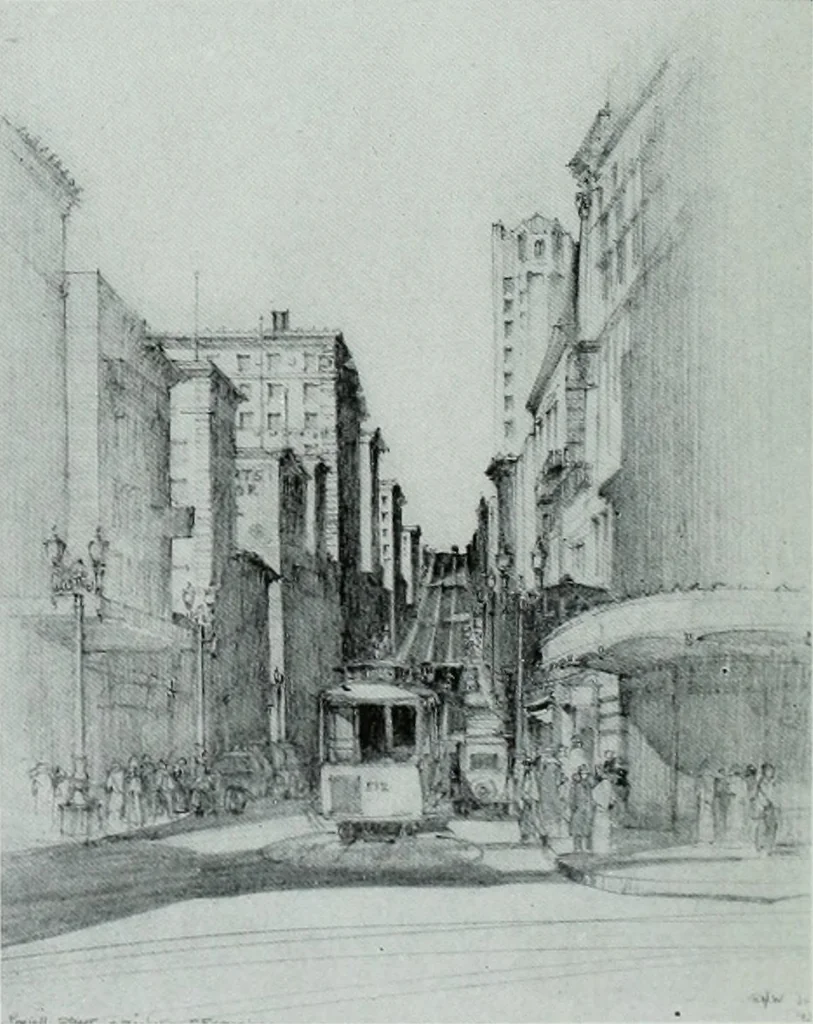 An illustration from Architect and engineer, 1905, leaf 267