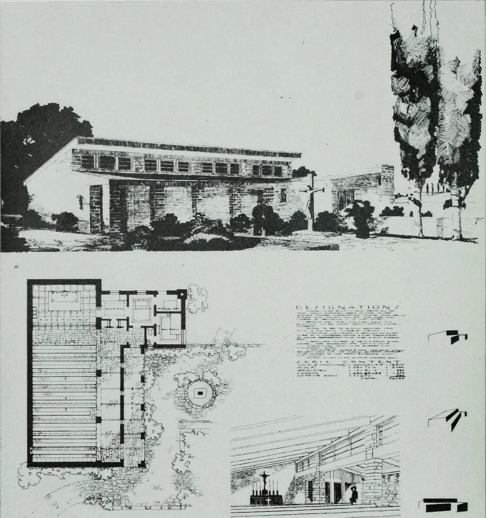 An illustration from Architect and engineer, 1905, leaf 281