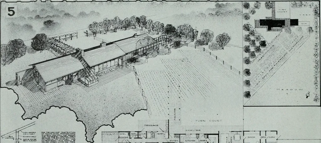 An illustration from Architect and engineer, 1905, leaf 287