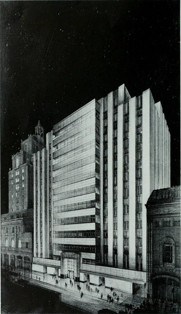 An illustration from Architect and engineer, 1905, leaf 339