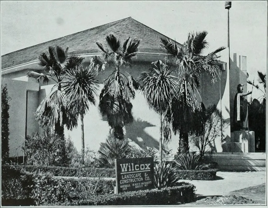 An illustration from Architect and engineer, 1905, leaf 351