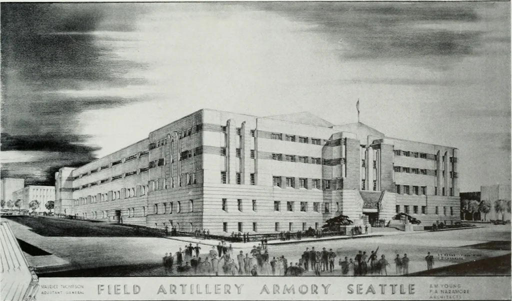 An illustration from Architect and engineer, 1905, leaf 414