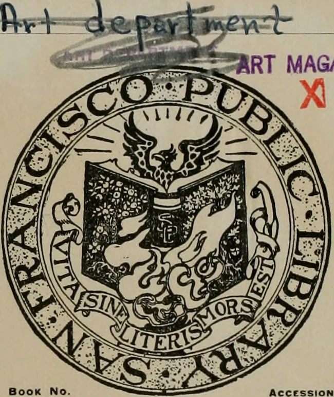 An illustration from Architect and engineer, 1905, leaf 1