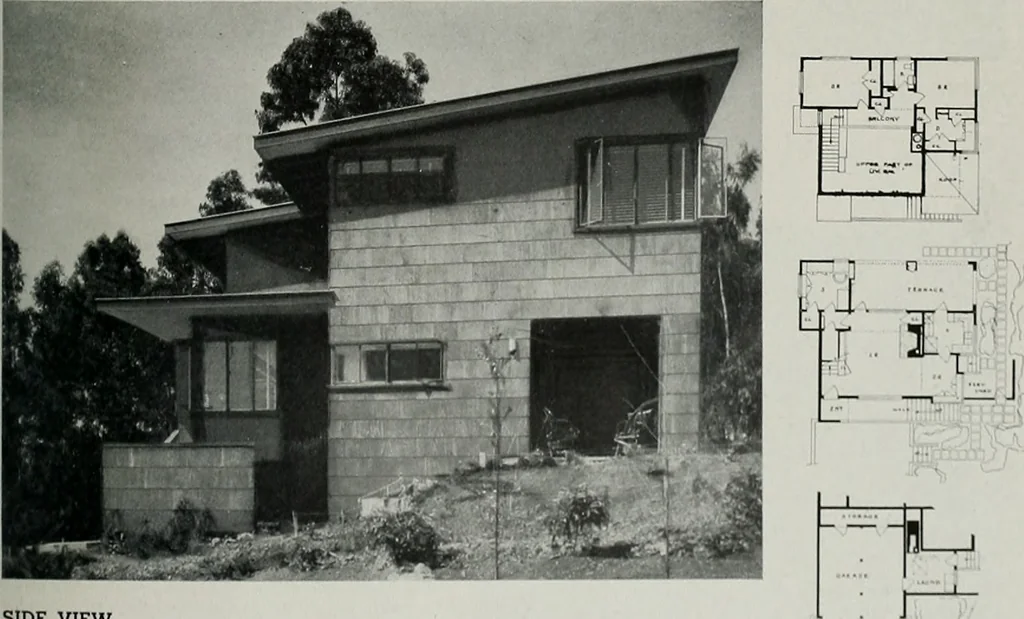 An illustration from Architect and engineer, 1905, leaf 106