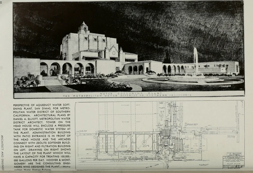 An illustration from Architect and engineer, 1905, leaf 135