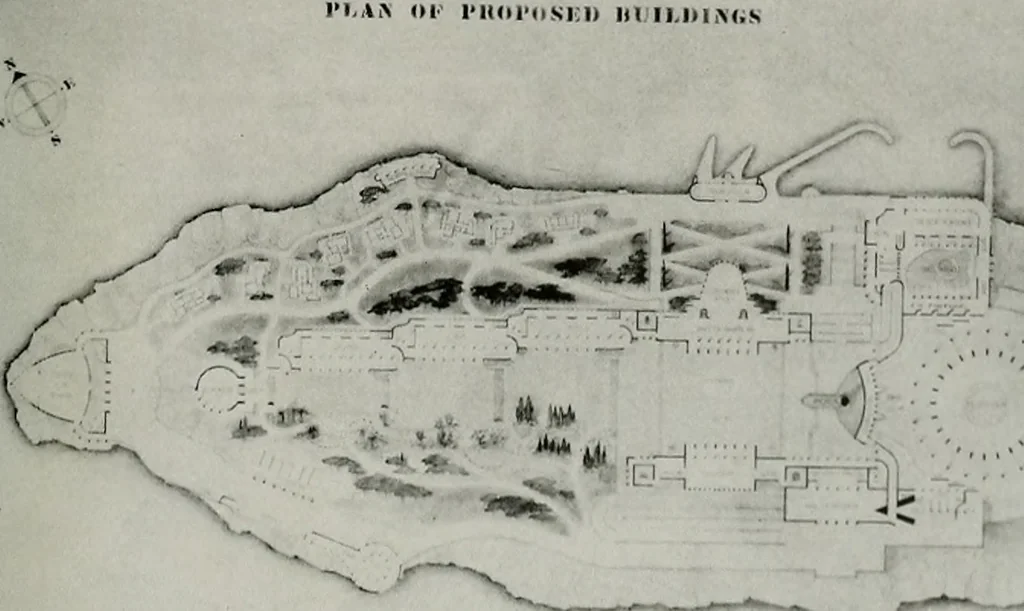 An illustration from Architect and engineer, 1905, leaf 192