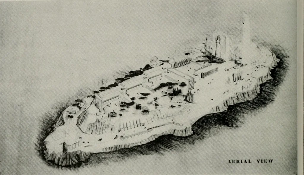 An illustration from Architect and engineer, 1905, leaf 193