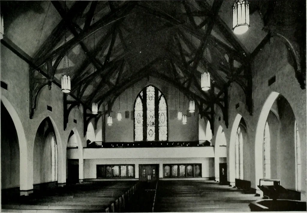 An illustration from Architect and engineer, 1905, leaf 204