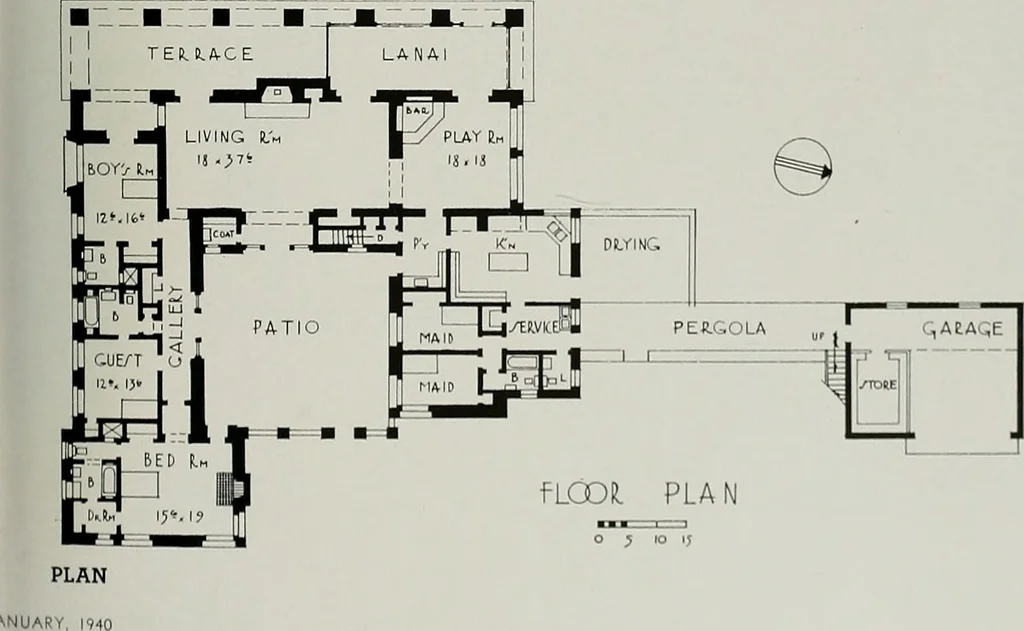An illustration from Architect and engineer, 1905, leaf 262