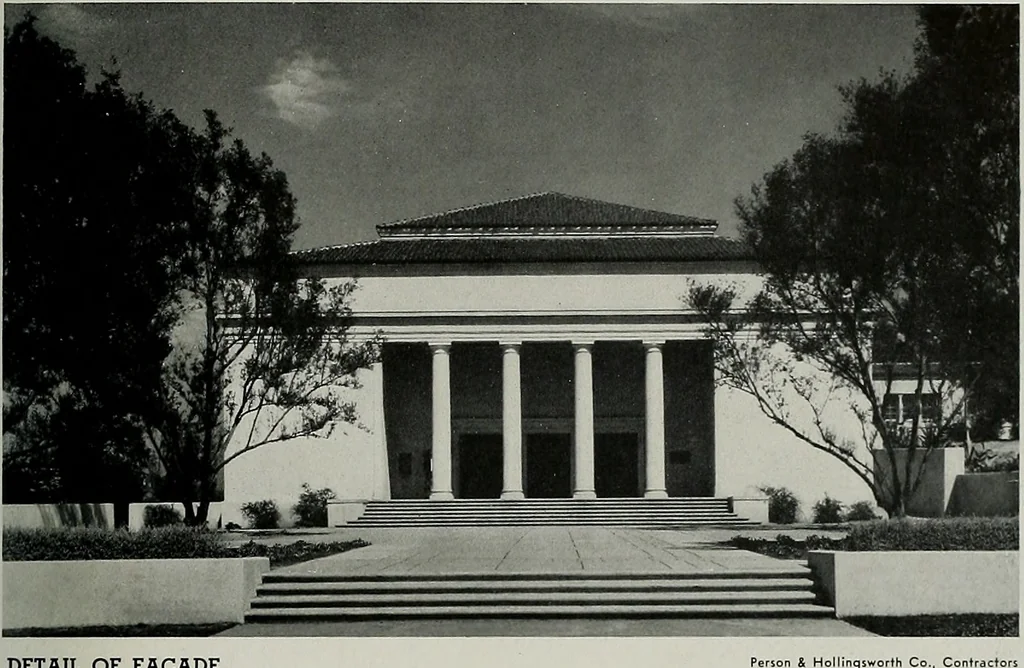 An illustration from Architect and engineer, 1905, leaf 28