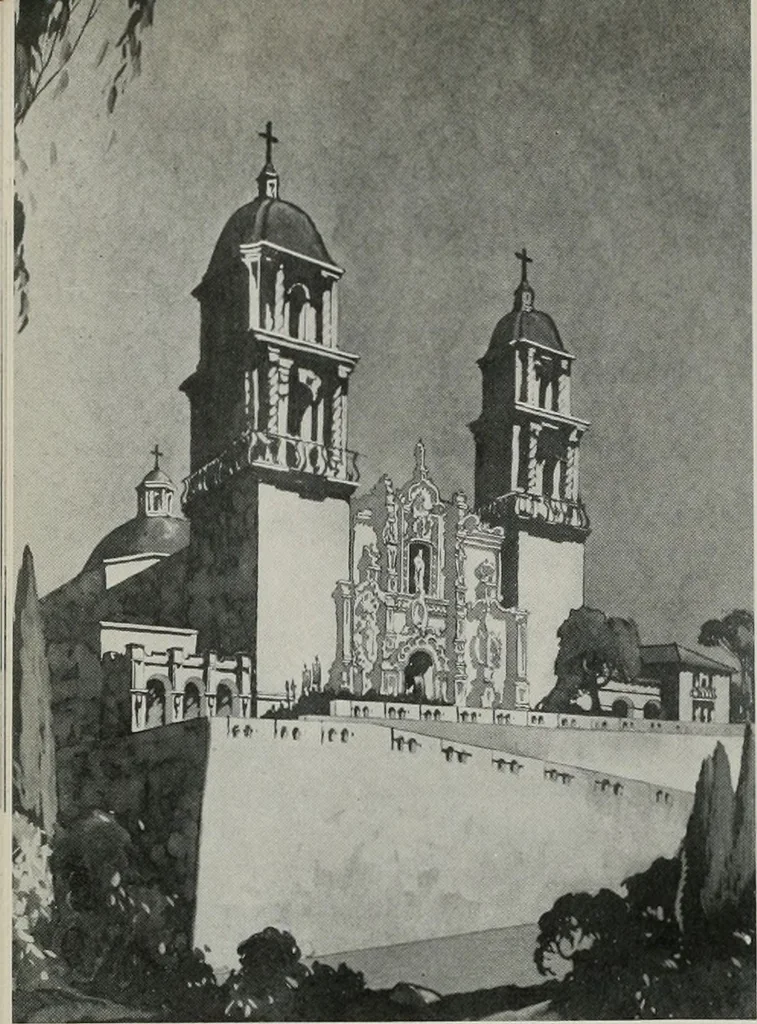 An illustration from Architect and engineer, 1905, leaf 287