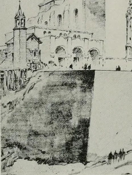 An illustration from Architect and engineer, 1905, leaf 337