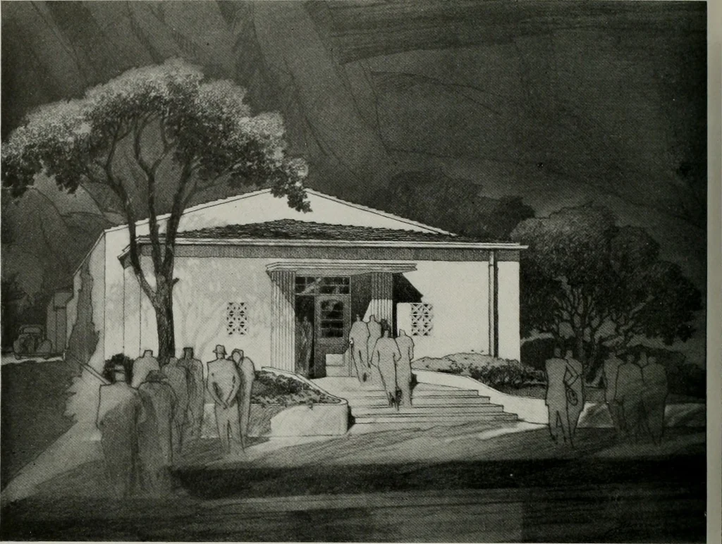An illustration from Architect and engineer, 1905, leaf 339