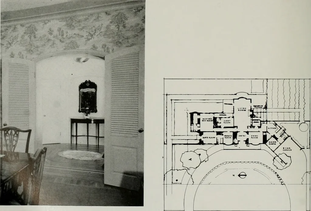 An illustration from Architect and engineer, 1905, leaf 343