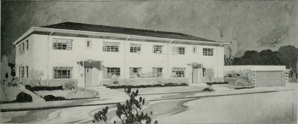 An illustration from Architect and engineer, 1905, leaf 346