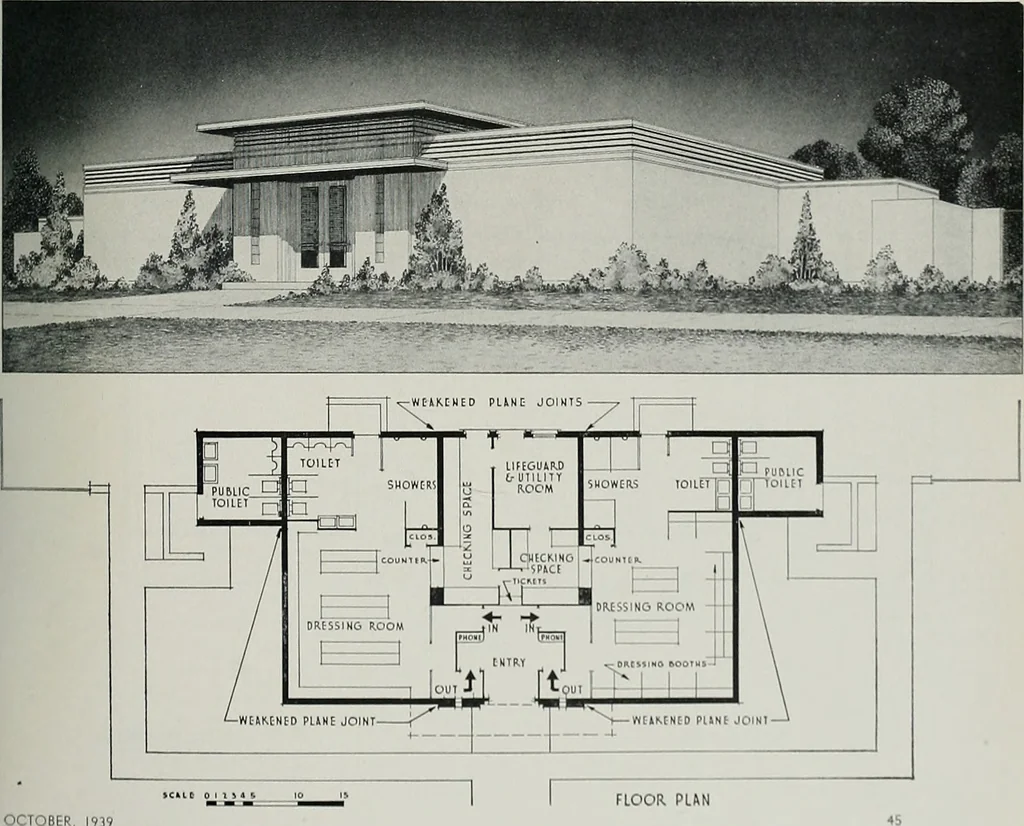 An illustration from Architect and engineer, 1905, leaf 54