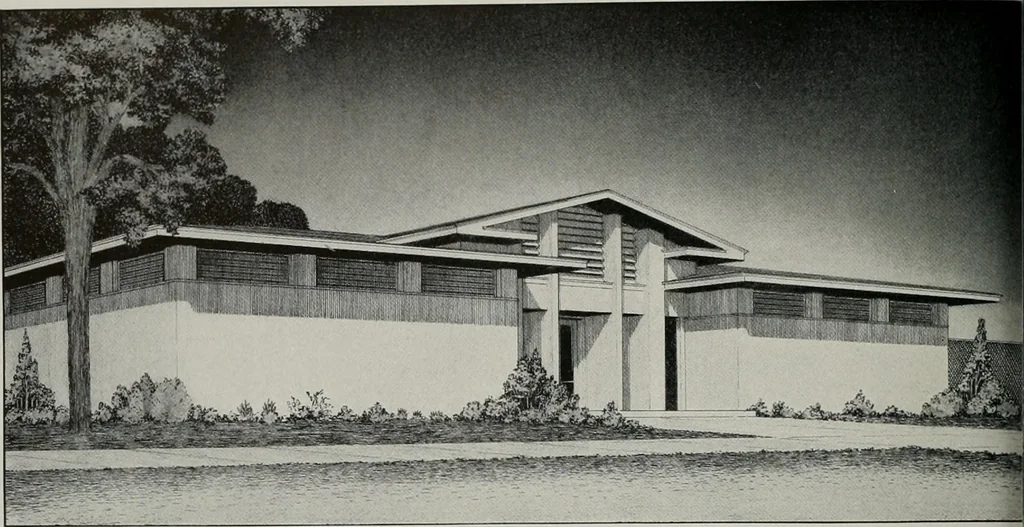 An illustration from Architect and engineer, 1905, leaf 55