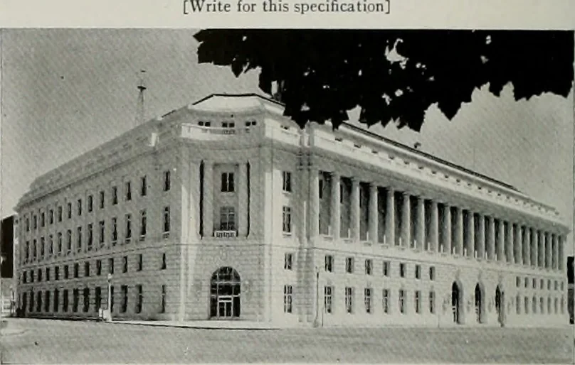 An illustration from Architect and engineer, 1905, leaf 75