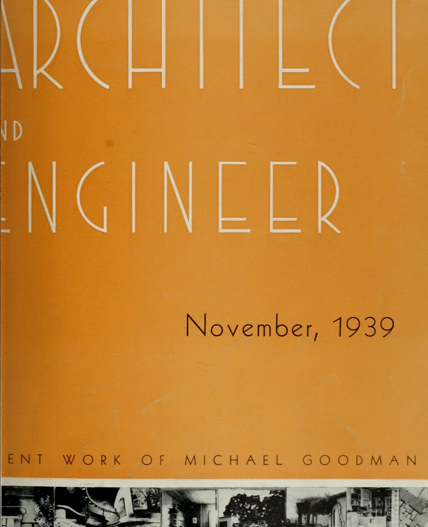 An illustration from Architect and engineer, 1905, leaf 86