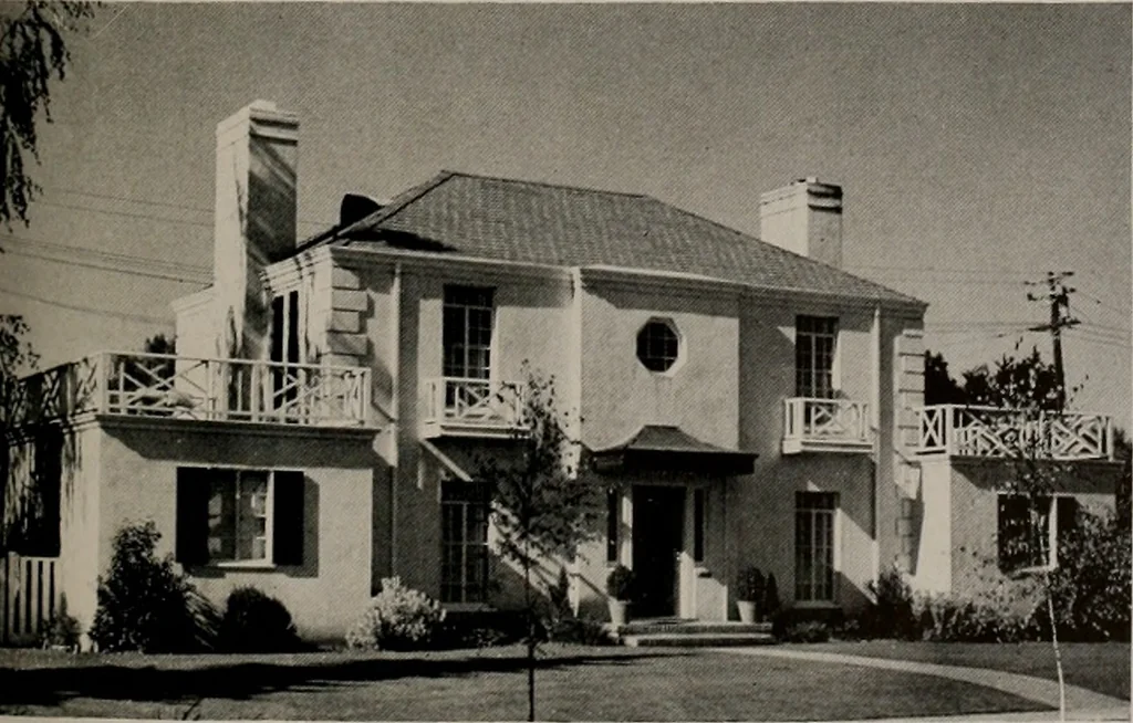 An illustration from Architect and engineer, 1905, leaf 116