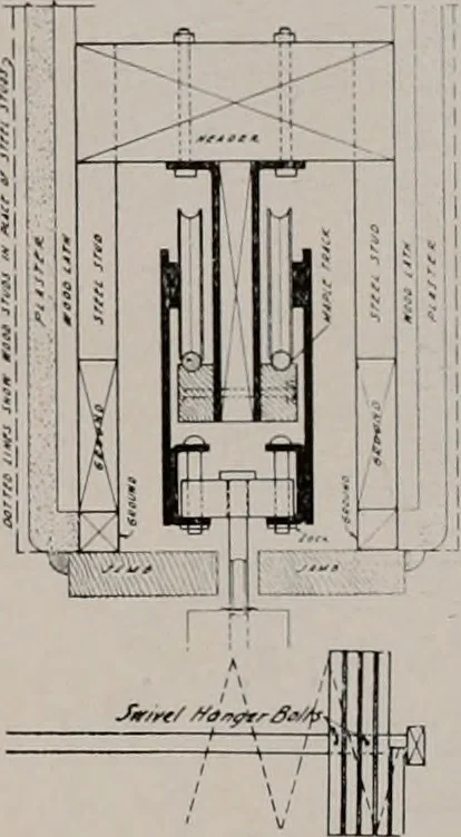 An illustration from Architect and engineer, 1905, leaf 138