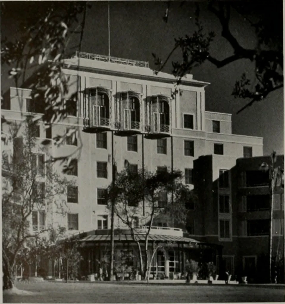 An illustration from Architect and engineer, 1905, leaf 165