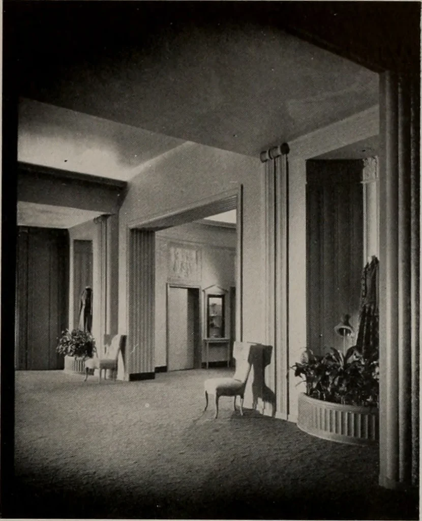 An illustration from Architect and engineer, 1905, leaf 168