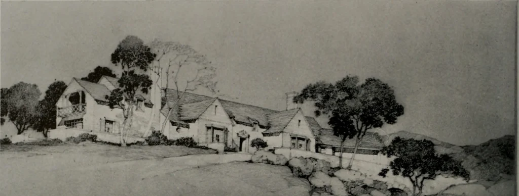 An illustration from Architect and engineer, 1905, leaf 169