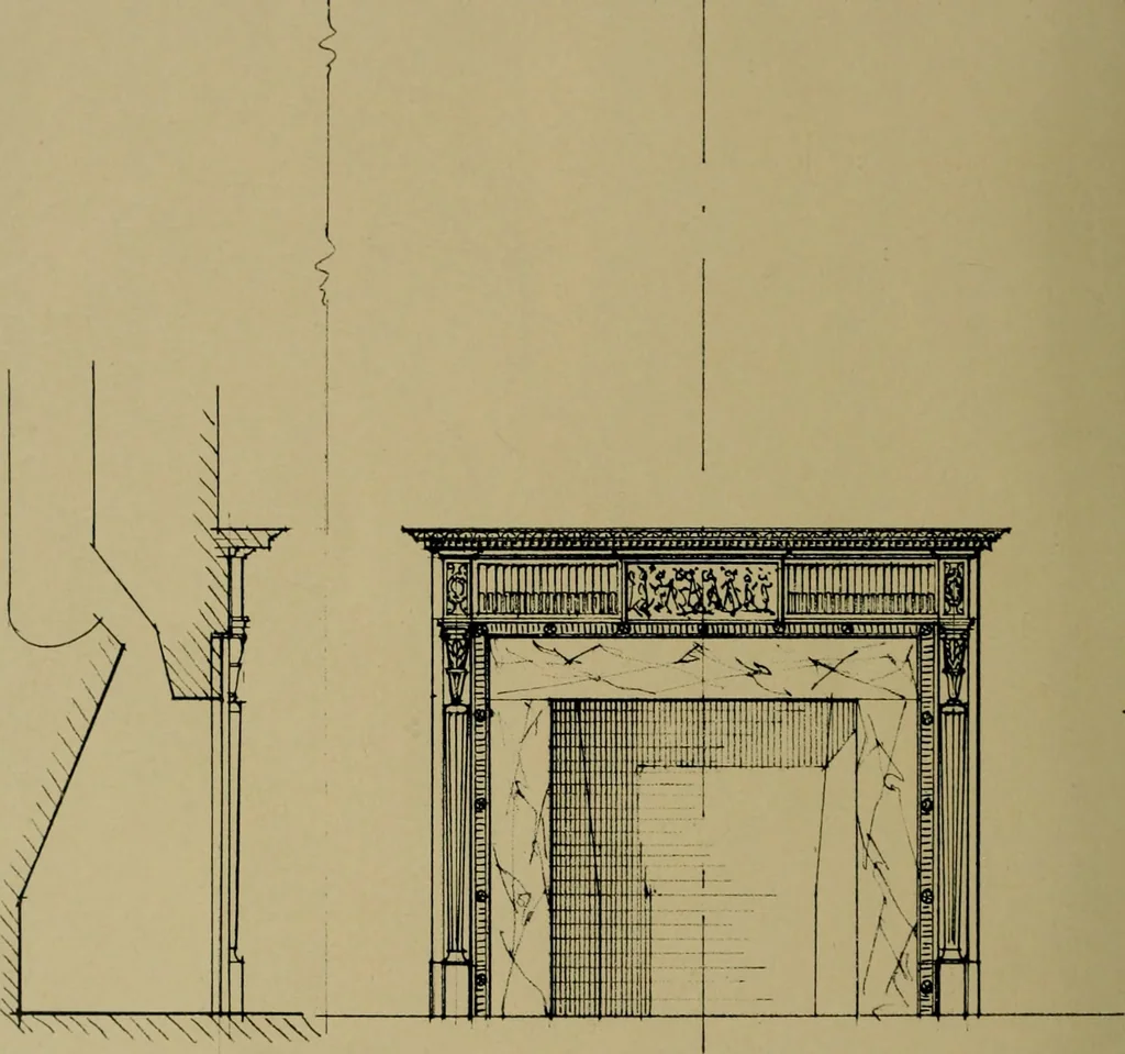 An illustration from Architect and engineer, 1905, leaf 183