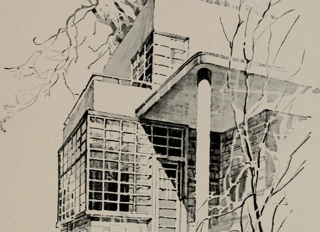An illustration from Architect and engineer, 1905, leaf 226