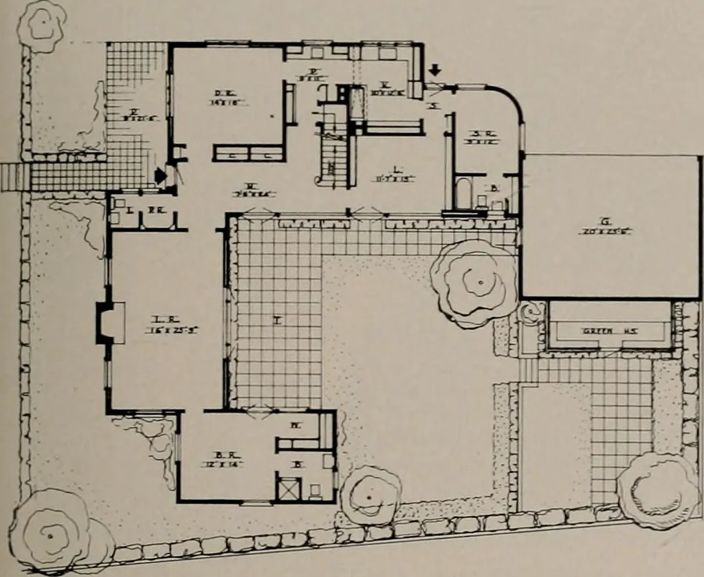 An illustration from Architect and engineer, 1905, leaf 246