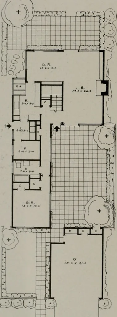 An illustration from Architect and engineer, 1905, leaf 247
