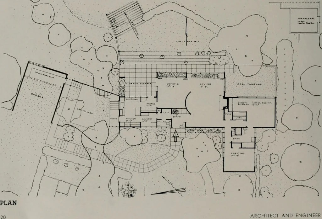 An illustration from Architect and engineer, 1905, leaf 27