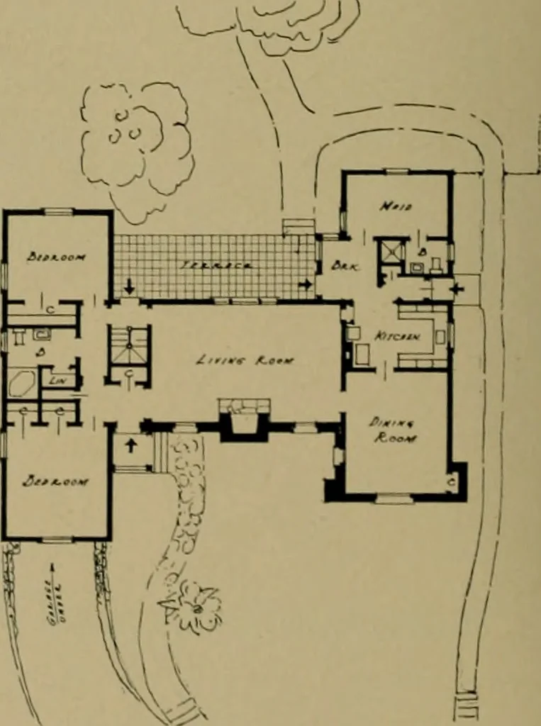 An illustration from Architect and engineer, 1905, leaf 325