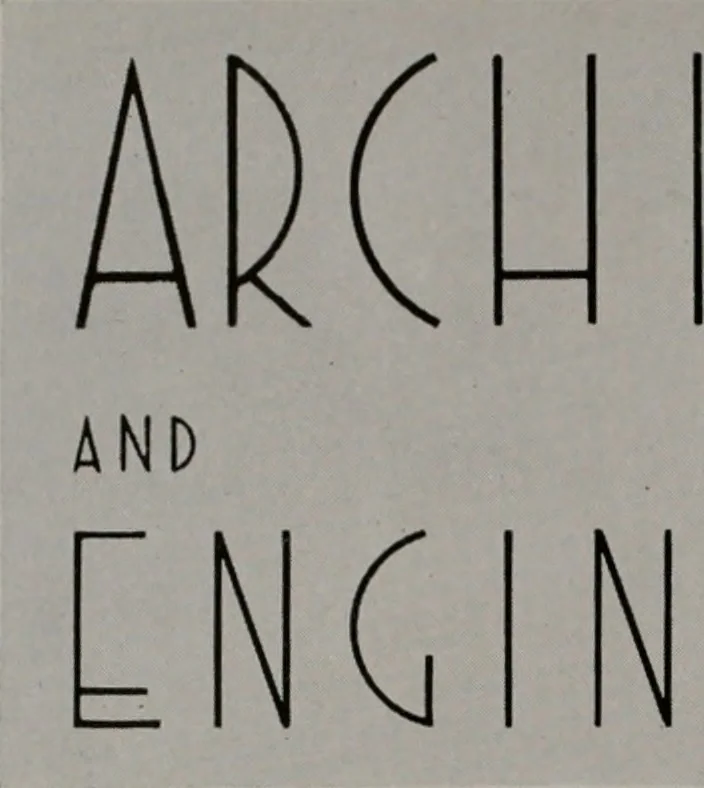 An illustration from Architect and engineer, 1905, leaf 357