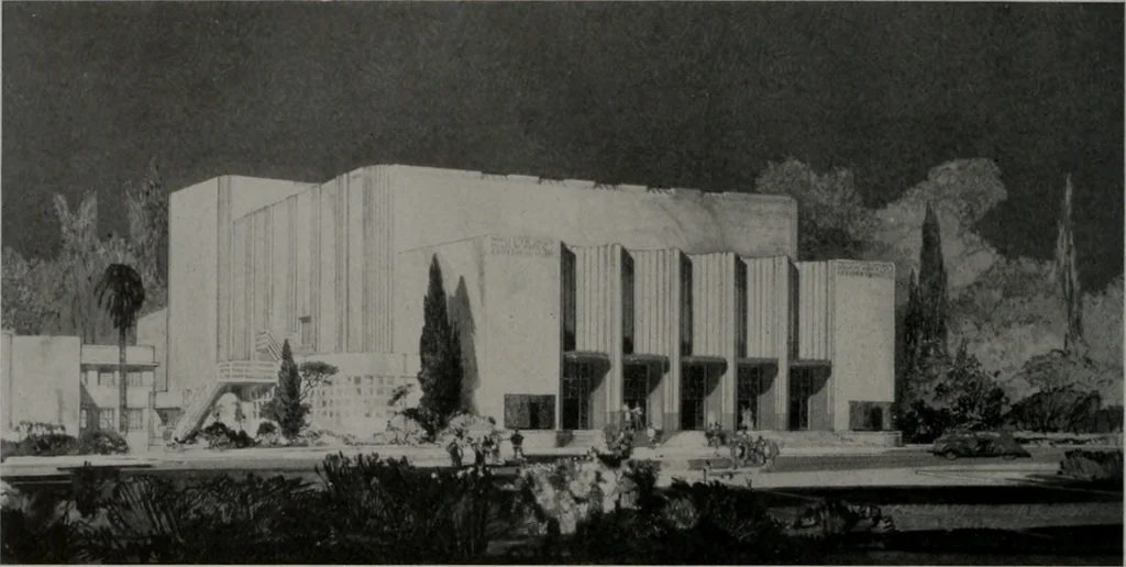 An illustration from Architect and engineer, 1905, leaf 373