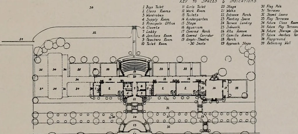 An illustration from Architect and engineer, 1905, leaf 380