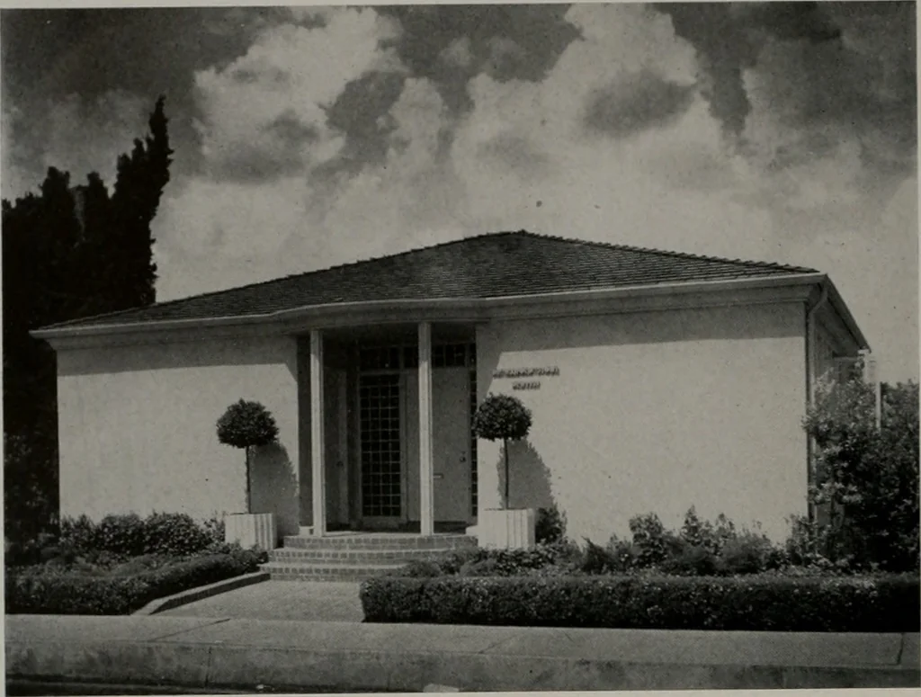 An illustration from Architect and engineer, 1905, leaf 383