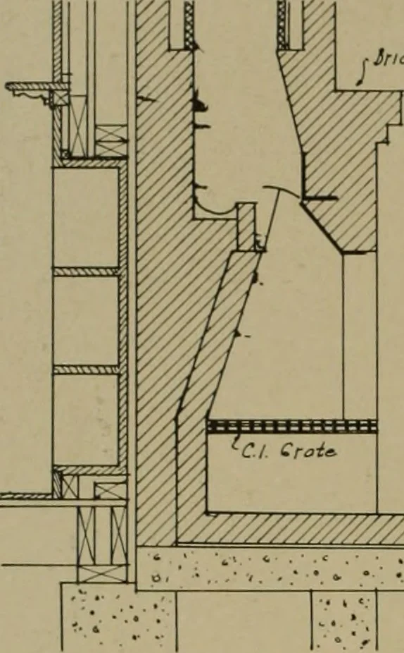 An illustration from Architect and engineer, 1905, leaf 393
