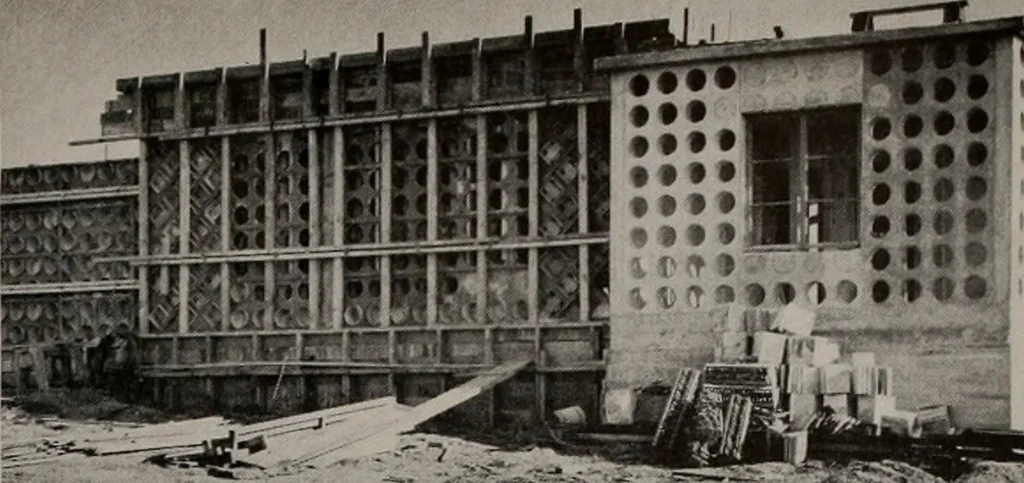 An illustration from Architect and engineer, 1905, leaf 406