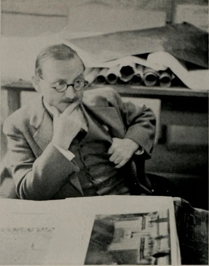 An illustration from Architect and engineer, 1905, leaf 407