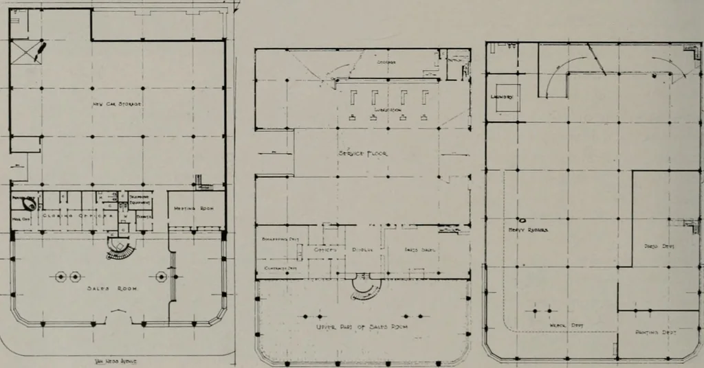 An illustration from Architect and engineer, 1905, leaf 51