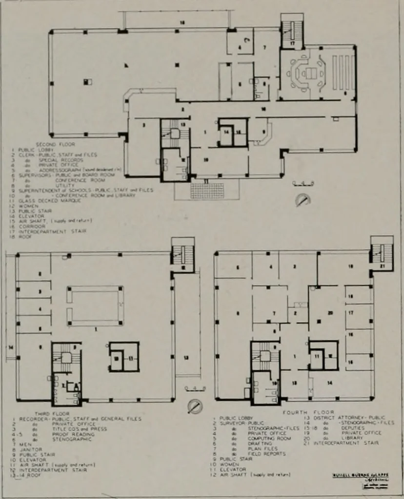 An illustration from Architect and engineer, 1905, leaf 55