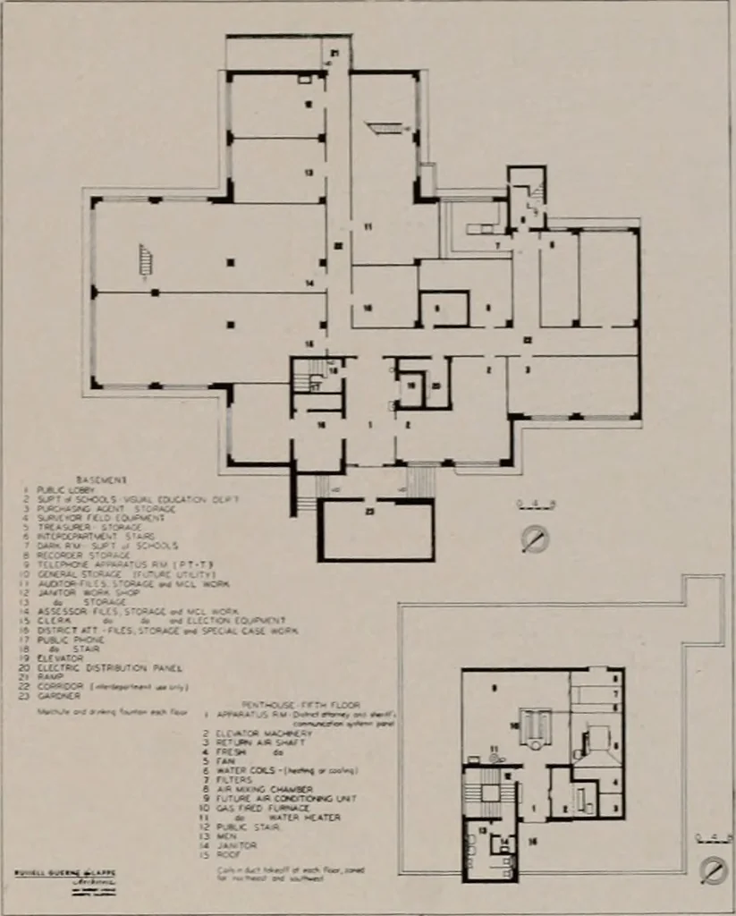 An illustration from Architect and engineer, 1905, leaf 56