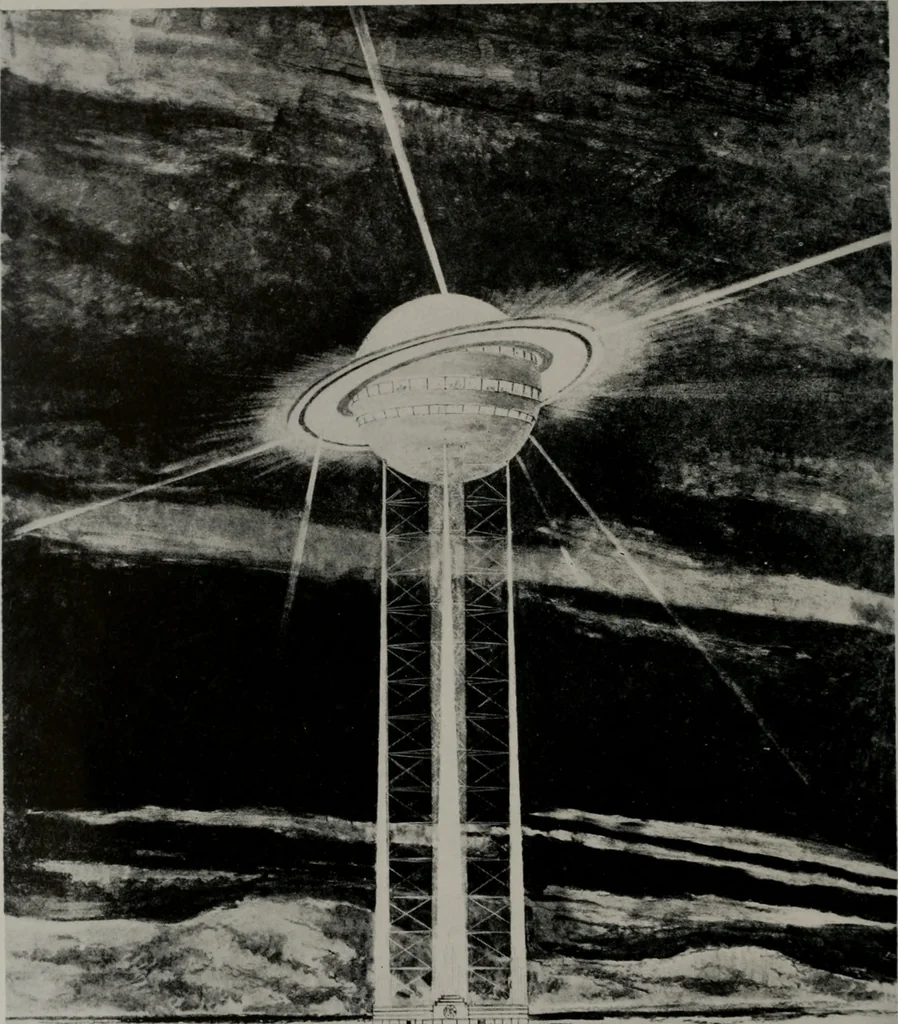 An illustration from Architect and engineer, 1905, leaf 93