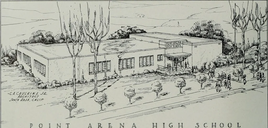 An illustration from Architect and engineer, 1905, leaf 117